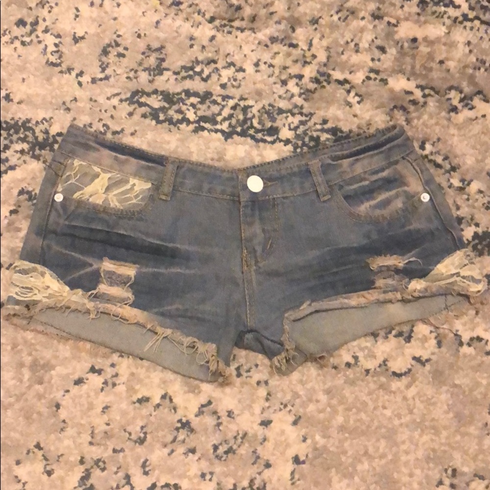 Jean shorts